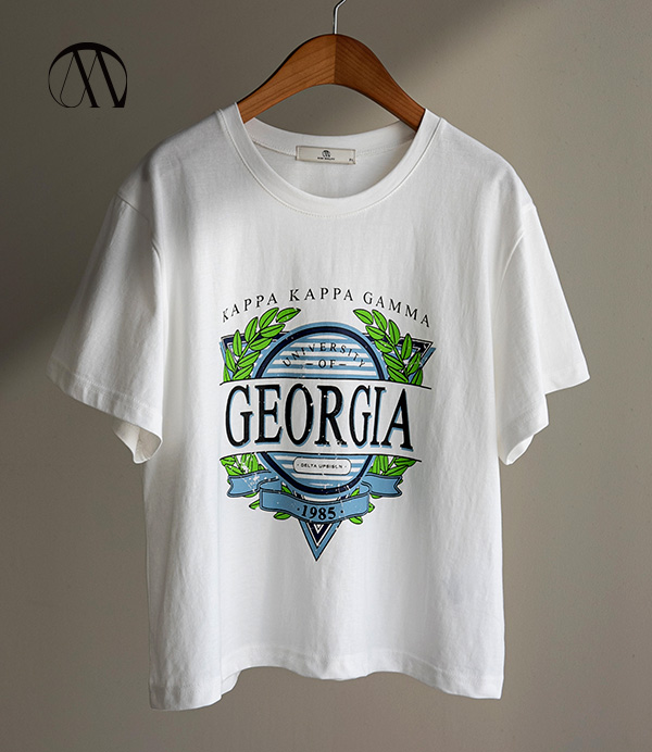 A. GEORGIA 크랙나염 티셔츠[티셔츠C0227Q132]안나앤모드