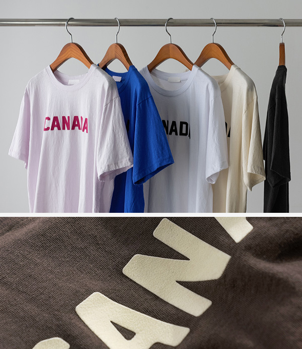 CANADA 후로킹 슬라브 티셔츠[티셔츠DHH56]안나앤모드